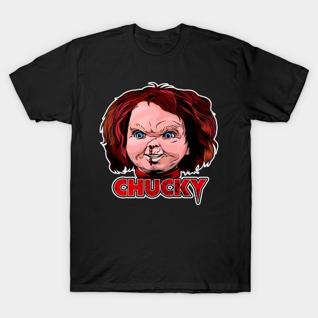 Classic Chucky! T-Shirt by pentoolarts